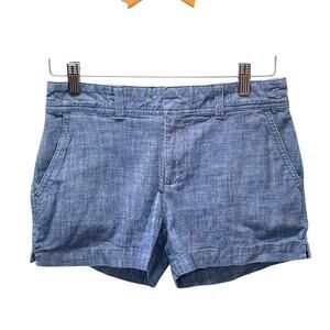 GAP Shorts Womens Chambray 3" Size 0